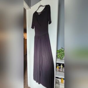 Chic Black Short Sleeve Jumpsuit